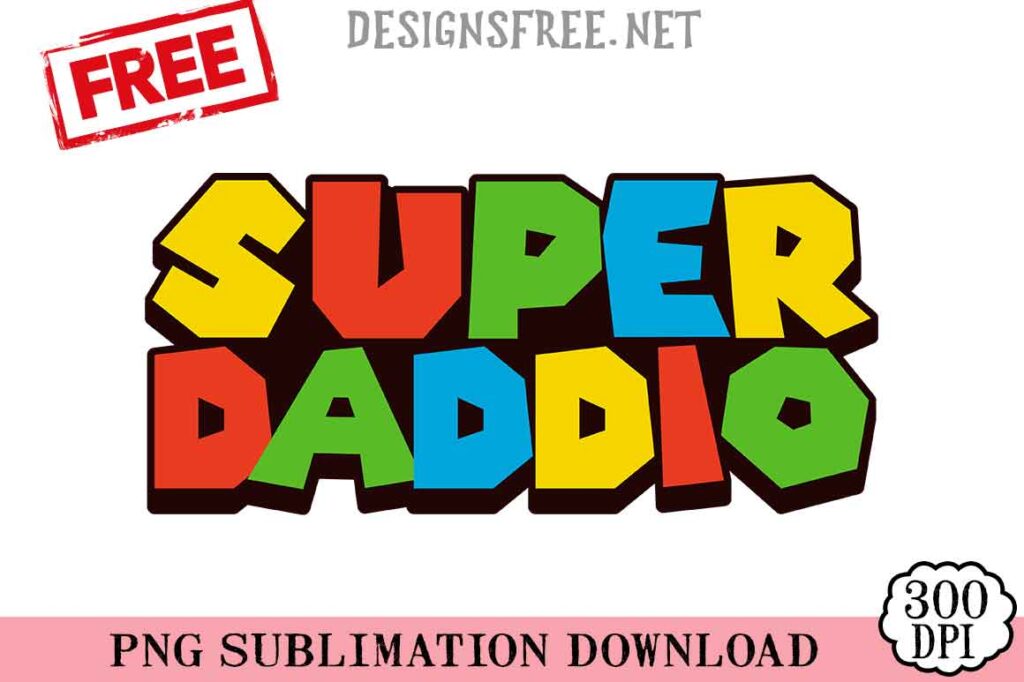 Super-Daddio-svg-png-free