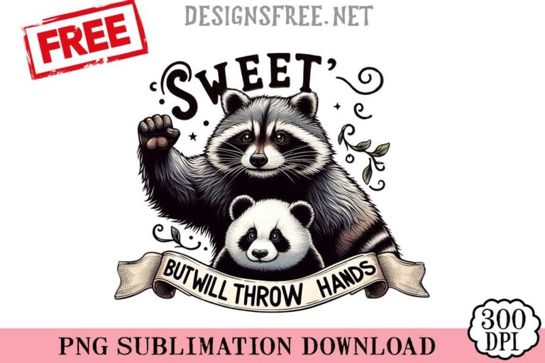 Sweet-Butwill-Throw-Hands-svg-png-free