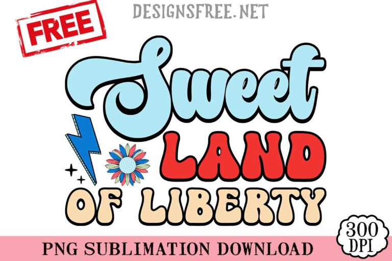 Sweet-Land-Of-Liberty-5-svg-png-free