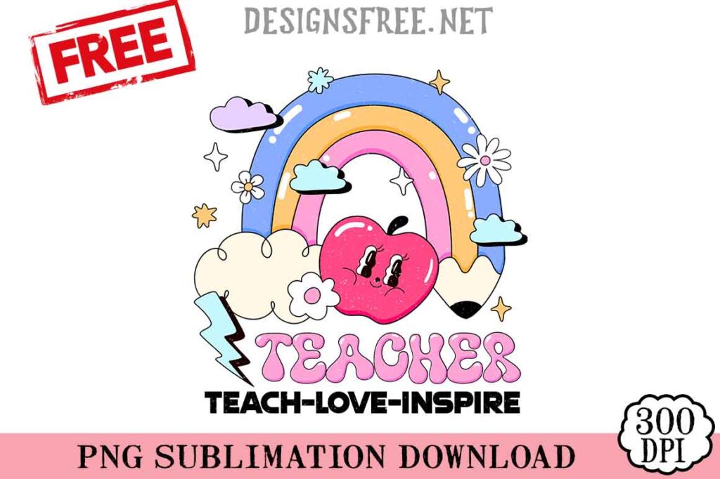 Teacher-Teach-Love-Inspire-svg-png-free