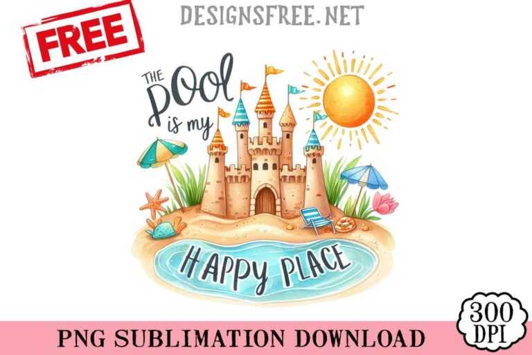The-Pool-Is-My-Happy-Place-2-svg-png-free