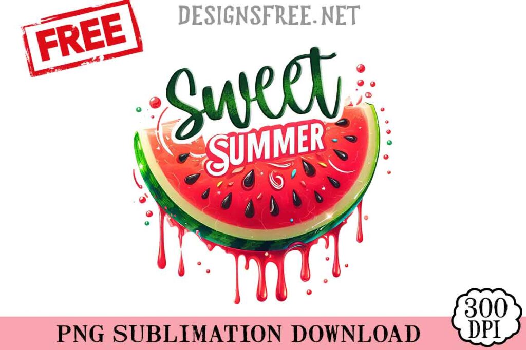 Watermelon-Sweet-Summer-svg-png-free