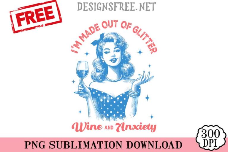 Wine-And-Anxiety-svg-png-free