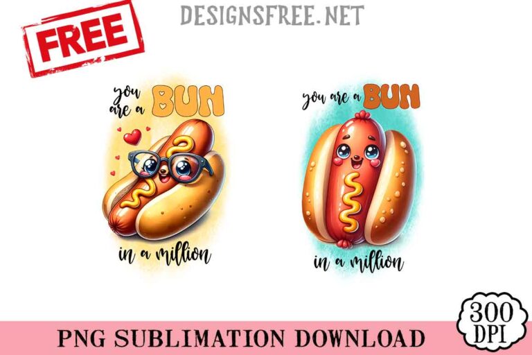 You-Are-A-Bun-In-A-Million-svg-png-free