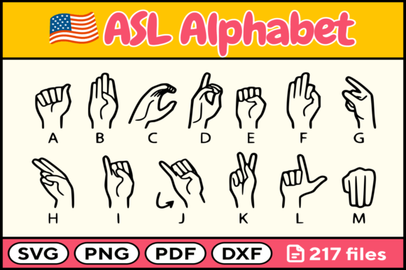 ASL-Font-Alphabet