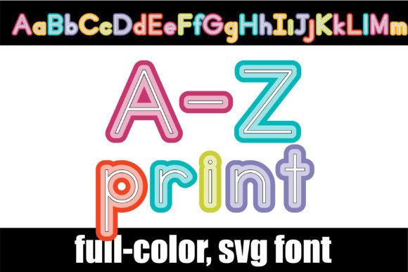 AZ-Print-Fonts