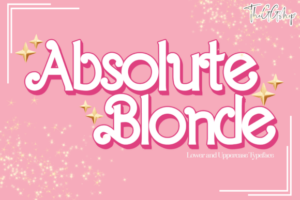 Absolute-Blonde-Fonts