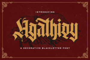 Agathiqy-Fonts