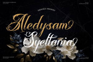 Aledysam-Syeltania-Fonts