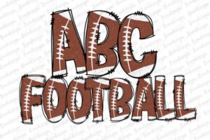 Alphabet-Football-Font-Hand-Drawn