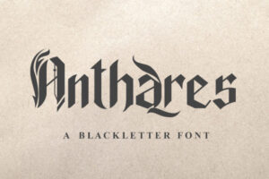 Anthares-Fonts