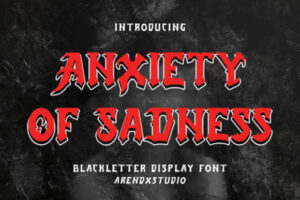 Anxiety-of-Sadness-Fonts