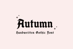 Autumn-Fonts