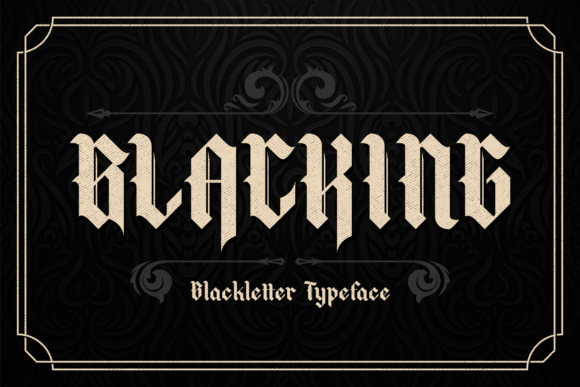 BLACKING-Fonts