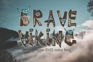 BRAVE-VIKING-COLOR-Fonts
