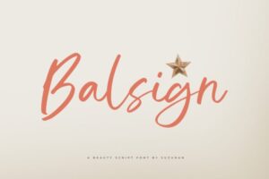 Balsign-Fonts