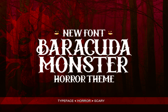 Baracuda-Monster-Fonts