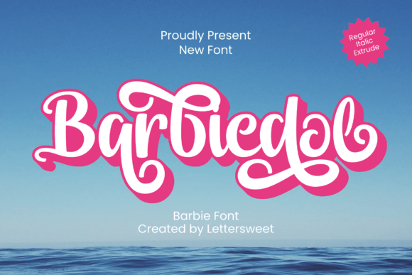 Barbiedol-Fonts