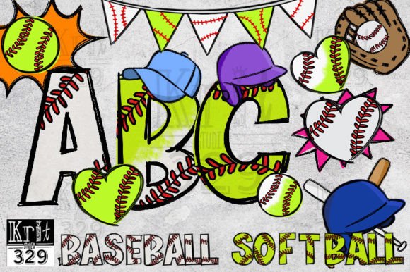 Baseball-Softball-Alphabet-Png-Font