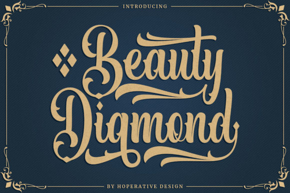 Beauty-Diamond-Fonts