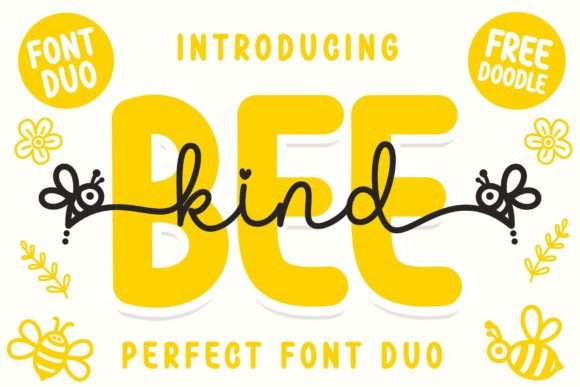 Bee-Kind-Duo-Fonts