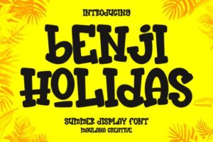 Benji-Holidas-Fonts