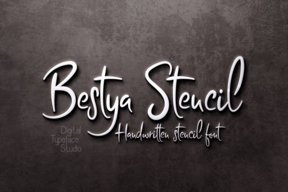 Bestya-Stencil-Fonts