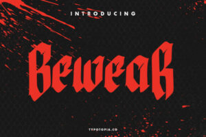 Bewear-Fonts