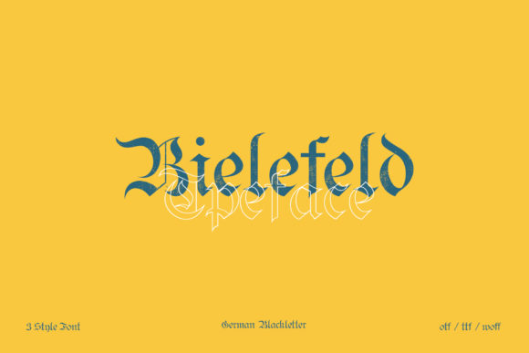 Bielefeld-Font