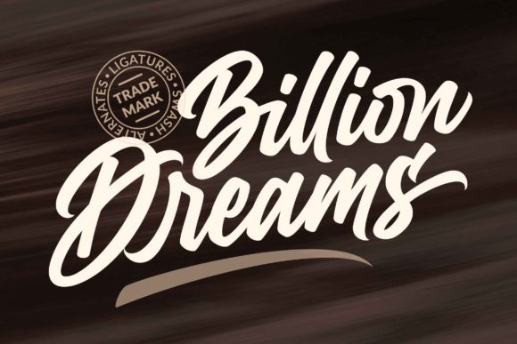 Billion-Dreams-Fonts