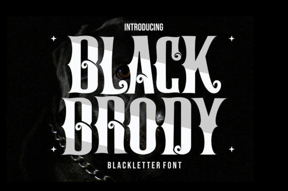 Black-Brody-Fonts