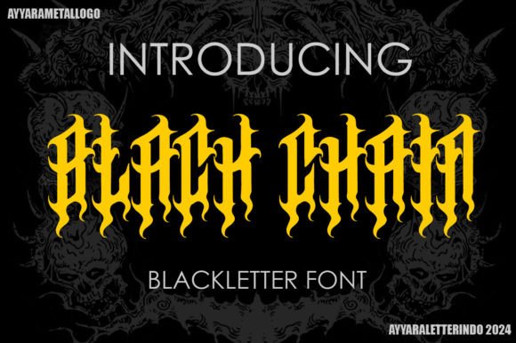 Black-Chain-Fonts