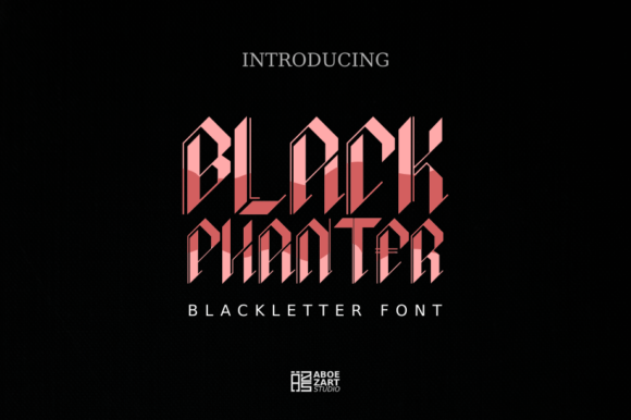 Black-Phanter-Font