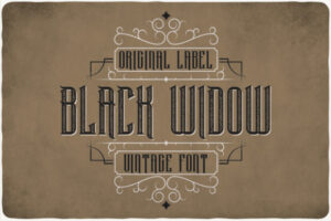 Black-Widow-Fonts