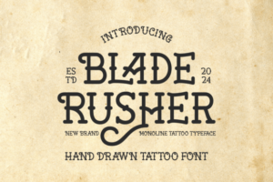 Blade-Rusher-Fonts