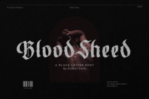 Blood-Sheed-Fonts