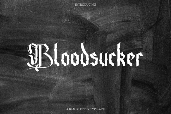 Bloodsucker-Fonts