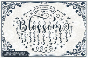 Blossom-Fonts