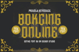 Bokcing-Online-Fonts