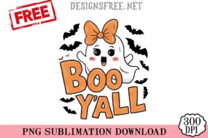 Boo-Y'all-png-free