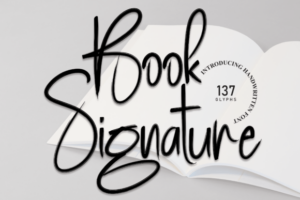 Book-Signature-Fonts