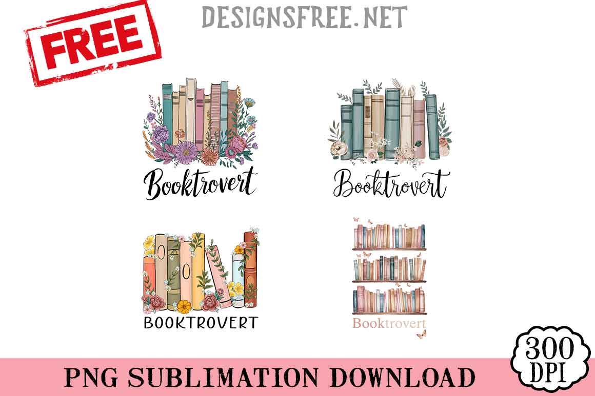 Booktrovert-png-free