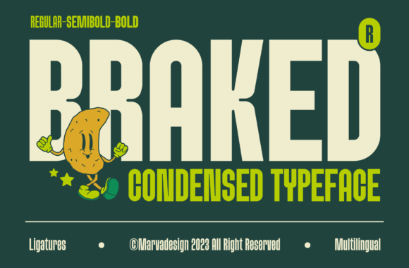 Braked-Fonts