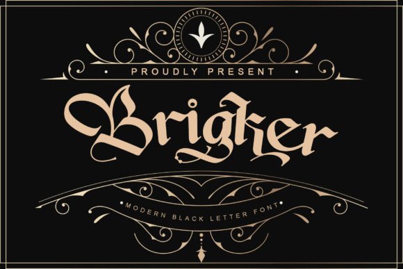 Brigker-Fonts