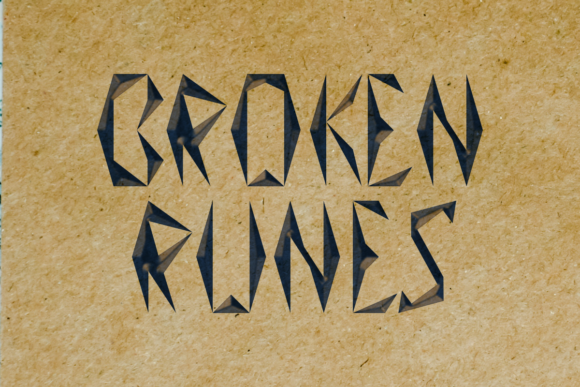 Broken-Runes-Fonts