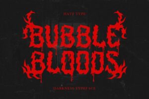 Bubblebloods-Fonts