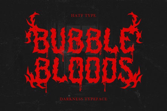 Bubblebloods-Fonts