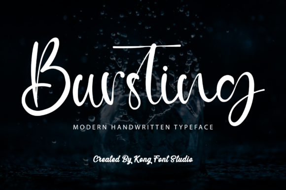Bursting-Fonts
