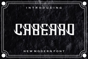 Cabearo-Fonts