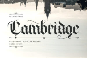 Cambridge-Fonts